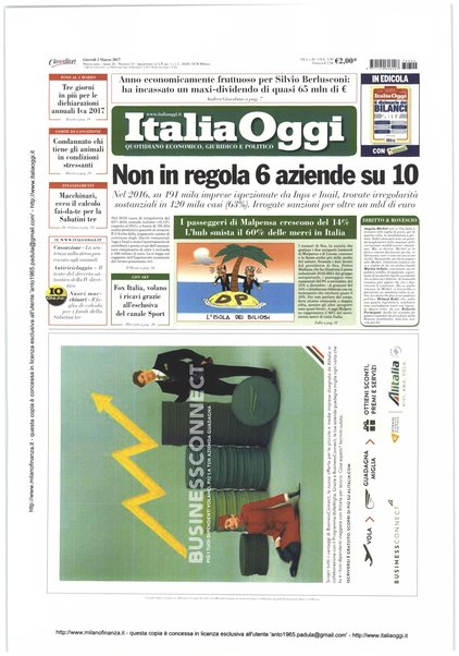 Italia oggi : quotidiano di economia finanza e politica